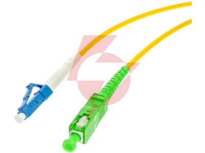 Patchcord światłowodowy sm 1m simplex 9/125, sc/apc-lc/upc 3.0mm