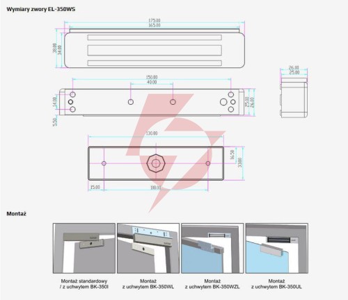 Zwora elektromagnetyczna scot el-350ws