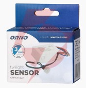 Czujnik orno or-cr-227 zmierzchowy mini z zewnętrzną sondą, ip54