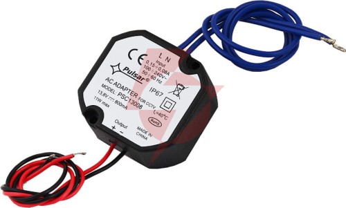 Zasilacz impulsowy hermetyczny pulsar psc13008 13,8v/0,8a/55mm