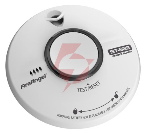 Fireangel czujnik dymu st-622 10 lat akumulator