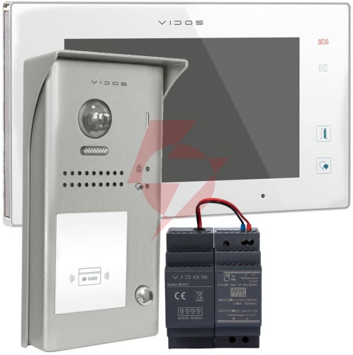 Wideodomofon vidos duo m1021w-2 / s1101a