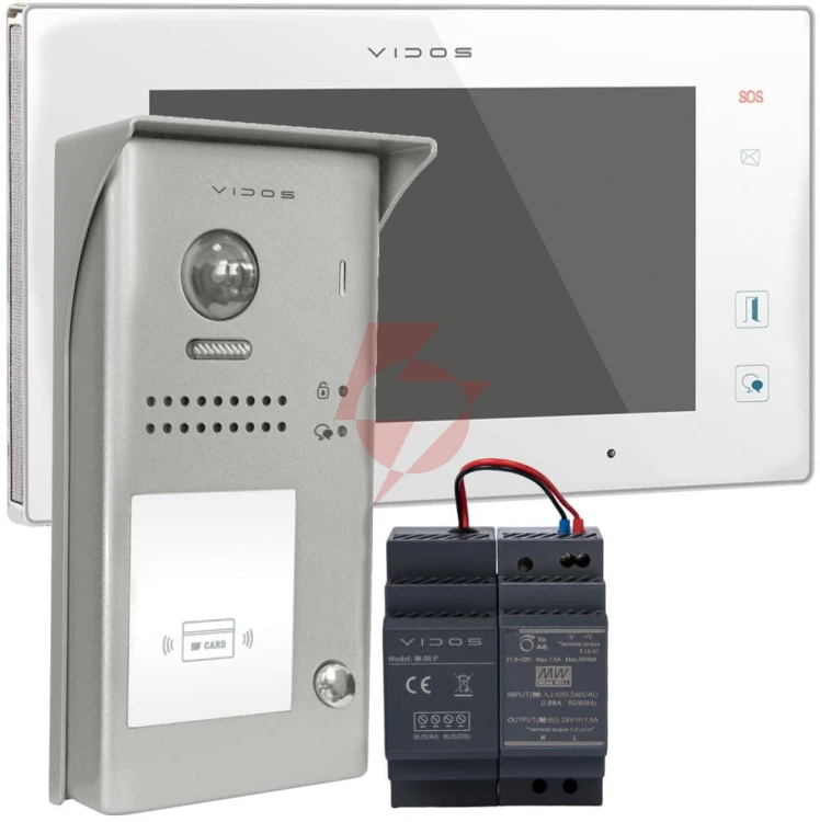 Wideodomofon vidos duo m1021w-2 / s1101a