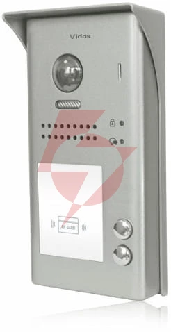 Wideodomofon 2-rodzinny vidos duo 2 x m1022w / s1102a