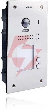 Wideodomofon 2-rodzinny vidos duo 2 x m1021w / s1202a