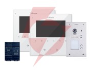 Wideodomofon 2-rodzinny vidos duo 2 x m1022w / s1202a