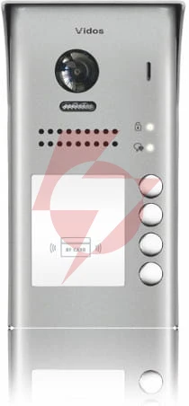 Wideodomofon 4-rodzinny vidos duo 4 x m1021w / s1104a