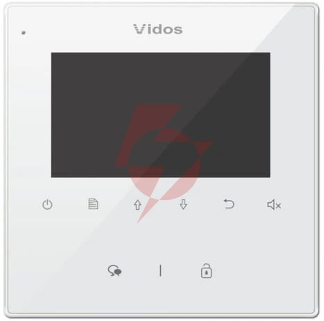 Wideodomofon 4-rodzinny vidos duo 4 x m1022w / s1104a