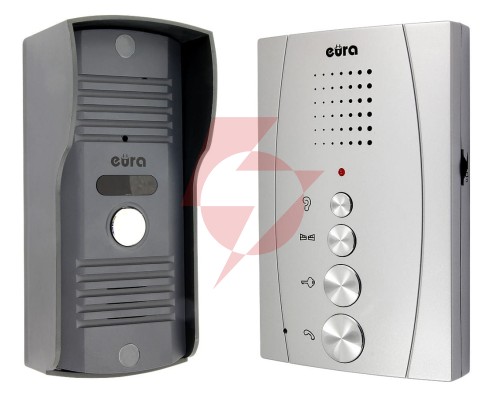 Domofon eura adp-13a3 ''invito" głośnomówiący, bezsłuchawkowy