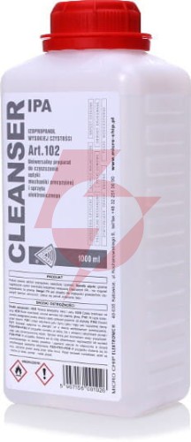Alkohol izopropanol cleanser ipa 1 litr