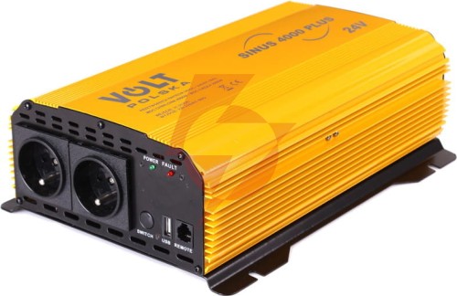 Przetwornica volt polska sinus plus 4000 24v / 230v 2000/4000w