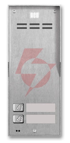 Aco fam-p-2npacc nt panel natynkowy 2-rodzinny czyt. brel.
