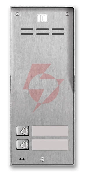 Aco fam-p-2npacc nt panel natynkowy 2-rodzinny czyt. brel.