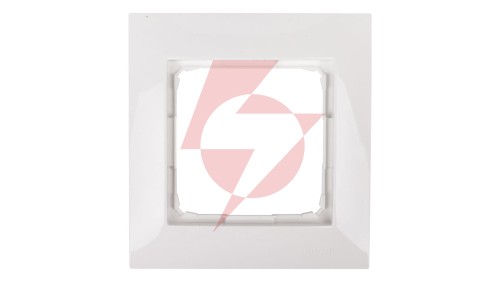 Simon 54 Premium Ramka pojedyncza biała /do karton-gips/ DRK1/11