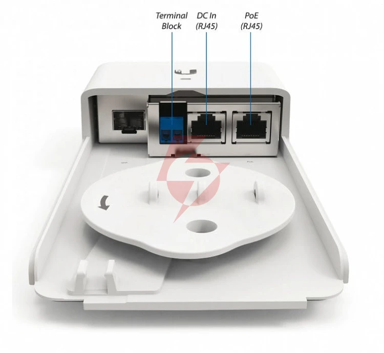Media konwerter ubiquiti f-poe-g2