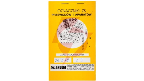 Znaki samoprzylepne ZS D12/L3 E04ZP-02030400700
