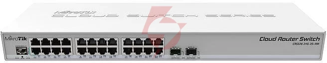 Mikrotik routerboard crs326-24g-2s+rm