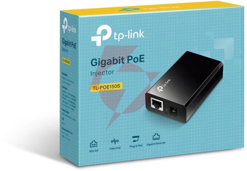 Zasilacz adapter poe 48v tl-poe150s tp-link ieee 802.3af gigabit