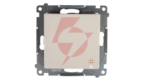 Simon 54 Łącznik krzyżowy, szybkozłącza, kremowy DW7.01/41