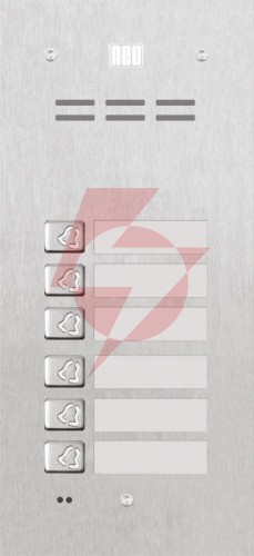 Aco fam-p-6npacc panel podtynkowy 6-lokali czyt. brel.