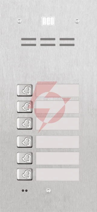 Aco fam-p-6npacc panel podtynkowy 6-lokali czyt. brel.