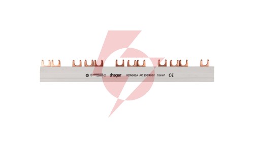 Szyna łączeniowa 3P 63A 10mm2 widełkowa (12 mod.) KDN363A