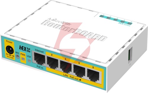 Mikrotik routerboard hex poe lite (rb750upr2)