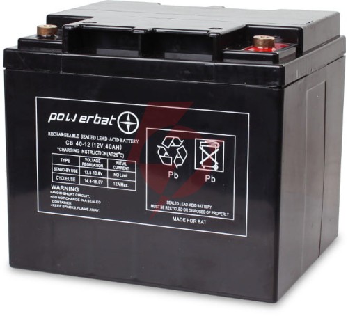 Akumulator powerbat agm 12v 40ah