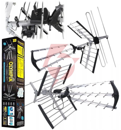 Antena dvb-t 1000+ lte olympia combo red eagle (bx-1000)