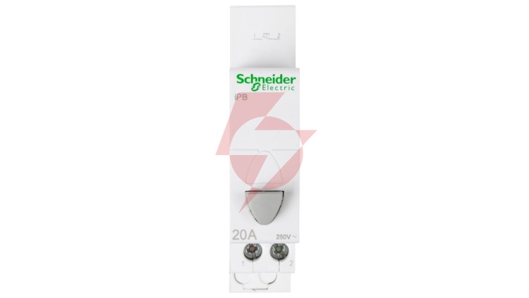 Przycisk modułowy 20A 1Z szary iBP A9E18032