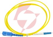 Patchcord światłowodowy sm 5m simplex 9/125, lc/upc-sc/upc 