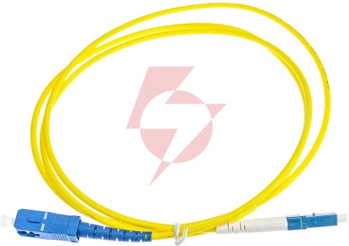 Patchcord światłowodowy sm 5m simplex 9/125, lc/upc-sc/upc 