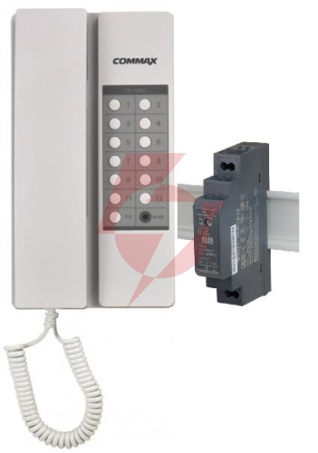 Zestaw interkomowy commax 11xtp-12rc