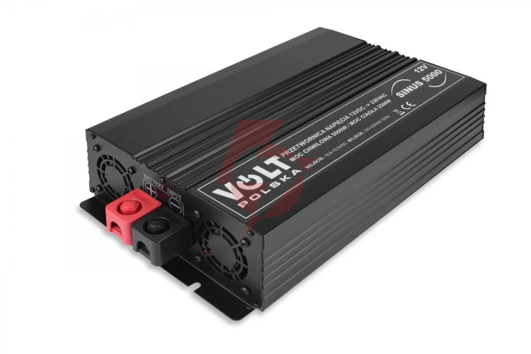Przetwornica volt polska sinus 5000 12v / 230v 2500/5000w