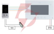 Wideodomofon vidos m670w/s20da