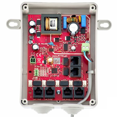 Switch 5-portowy poe atte ipb-5-10a-s4