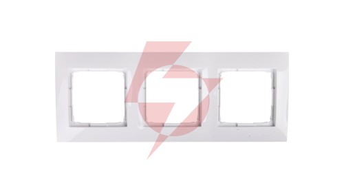 Simon 54 Premium Ramka potrójna biała /do karton-gips/ DRK3/11