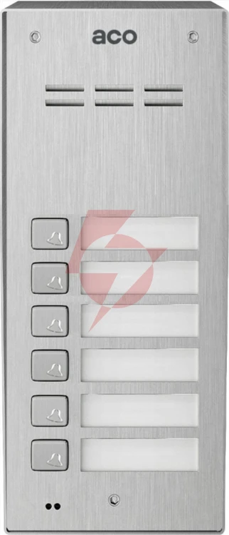 Aco fam-p-6npacc nt panel natynkowy 6-lokali czyt. brel.