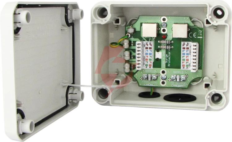Zewnętrzne zabezpieczenie ip serii extreme z ochroną poe ewimar box-2-ptf-51-ext/poe