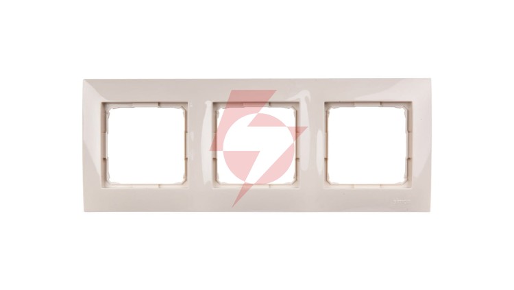 Simon 54 Premium Ramka potrójna kremowa /do karton-gips/ DRK3/41