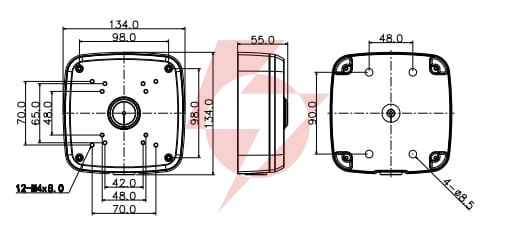 Adapter dahua pfa121-v2