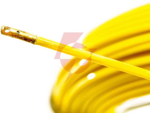 Włókno szklane do przeciągania kabli 8mm / 150m (pilot / stalka) pe + stojak