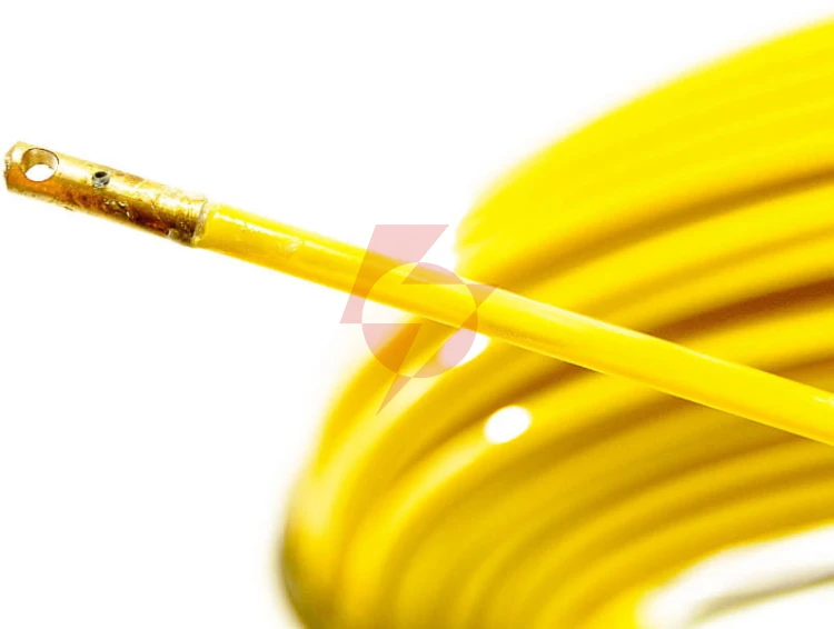 Włókno szklane do przeciągania kabli 8mm / 150m (pilot / stalka) pe + stojak