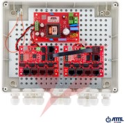 Switch zewnętrzny 10-portowy poe atte ip-9-11-l2