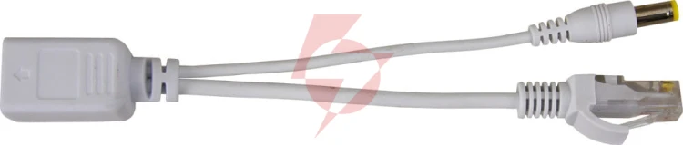 Zestaw adapterów poe ze złączami typu rj pulsar p-poe1