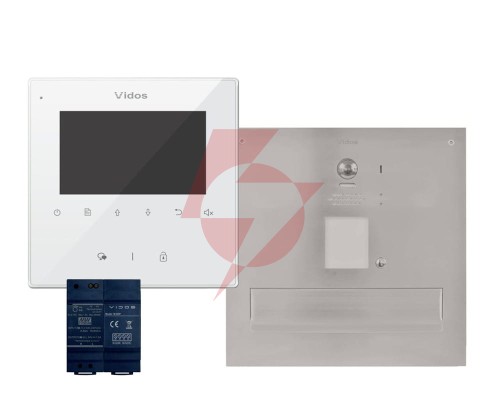 Skrzynka na listy vidos duo z monitorem m1022w/s1201-sk