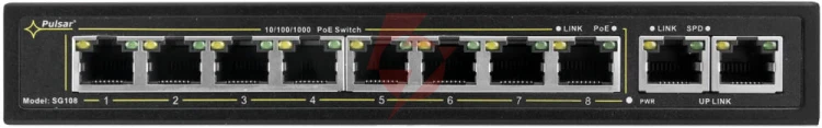 Switch poe pulsar sg108 