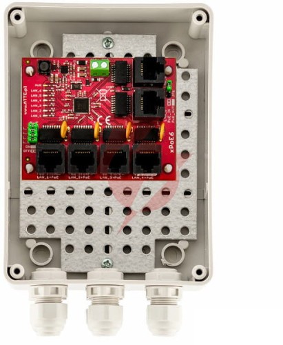 Switch 6-portowy poe atte xpoe-6-11-s2 (zewnętrzny)
