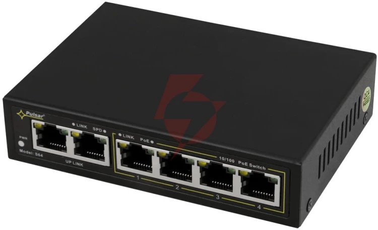 Switch poe 4+2 pulsar s64