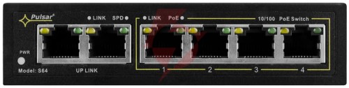 Switch poe 4+2 pulsar s64